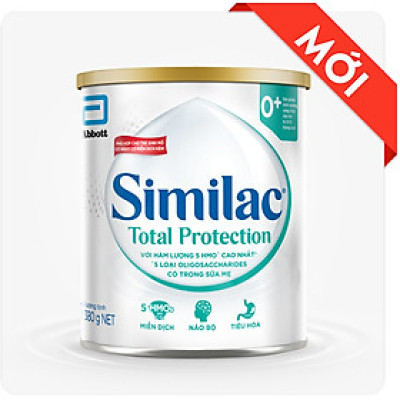Sữa bột Abbott Similac Total Protection 0+ (380g)