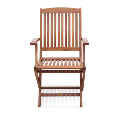 Ghế  Xếp Bungus Có Tay IBIE NC2021 (63 x 48 x 95 cm) - Nâu