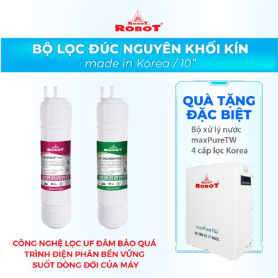 Máy Lọc Nước Điện Giải ROBOT IonSmart 710 Chức Năng Nóng Thông Minh Bộ Điện Phân Có 7 Tấm Điện Cực - Hàng Chính Hãng