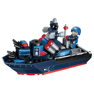 QMAN - 22016 Bộ xếp hình Chuỗi nhiệm vụ sấm sét 1 Hộp ngẫu nhiên 