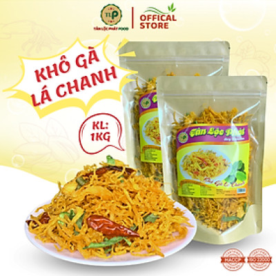 KHÔ GÀ LÁ CHANH COMBO 1KG - MỖI BỊCH 500G
