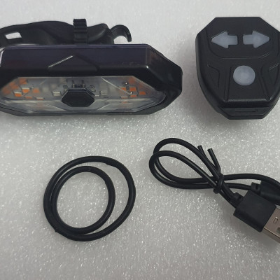 Đèn xi nhan xe đạp - Đèn LED tín hiệu điều khiển từ xa gắn đuôi xe đạp - lắp đặt dễ dàng - Hàng chính hãng