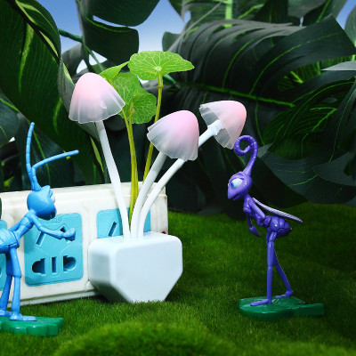 Combo 2 Đèn Ngủ Cảm Ứng Ánh Sáng Hình Nấm Avatar Siêu Xinh - Hàng chính hãng