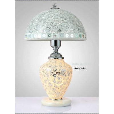 Đèn ngủ để bàn CAO CẤP SOSIA màu xanh ngọc ( ĐÈN ĐỌC SÁCH VÀ ĐÈN NGỦ) thân gốm cao cấp