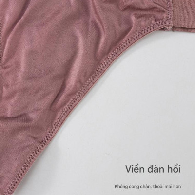 Combo 5 quần lót liền mạch lụa băng gợi cảm mới cho nữ cạp thấp thể thao yoga vô hình cho nữ Q8255