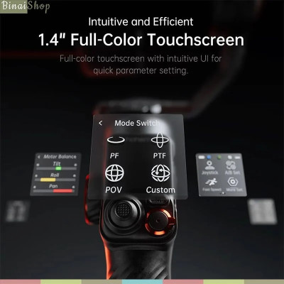 Hohem ISteady M7 - Gimbal Chống Rung Cho Smartphone, Điều Khiển Cảm Ứng Từ Xa,Tích Hợp Cảm Biến AI, Tải Trọng 500g - Hàng Chính Hãng