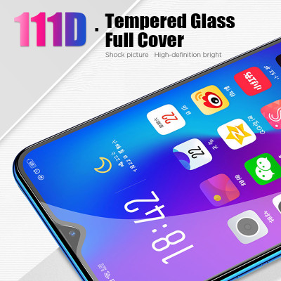 Miếng dán kính cường lực full màn hình 111D cho Oppo A1K hiệu HOTCASE (siêu mỏng chỉ 0.3mm, độ trong tuyệt đối, bo cong bảo vệ viền, độ cứng 9H) - Hàng nhập khẩu