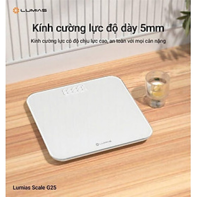 Cân điện tử Lumias Scale G25 hàng chính hãng