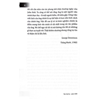 Sách - Học Mọi Lúc - John Holt - Book Hunter