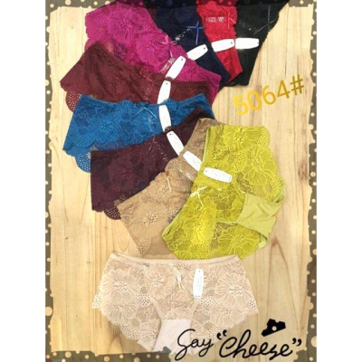 Combo 5 Quần Lót Nữ Ren Hoa Siêu Đẹp 5064 – Thiết Kế Sexy, Mềm Mại, Co Giãn