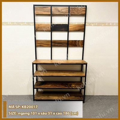 KỆ GỖ TRANG TRÍ / KỆ SÁCH PHÒNG KHÁCH