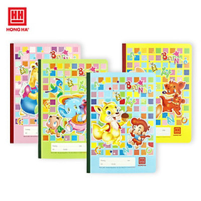 Vở 4 ô ly 48 trang Hồng Hà School Bạn Nhỏ - 0509