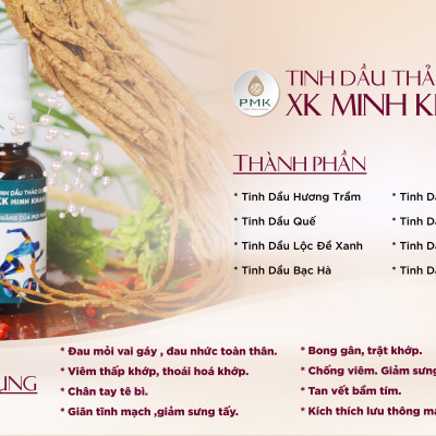 Tinh Dầu Thảo Dược Xương Khớp Minh Khang
