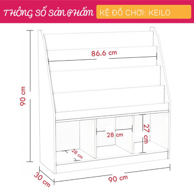 Kệ để đồ chơi cho bé SMLIFE Keilo