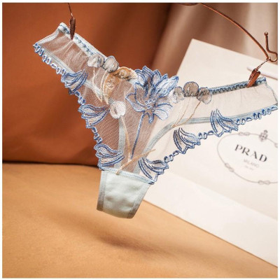 Quần lót Nữ Sexy Xuyên Thấu Phong Cách Châu Âu, Chất Ren Thêu Hoa ,Gợi Cảm Quyễn Rũ WL30