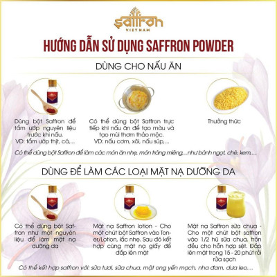 Saffron Nhụy hoa Nghệ tây Shyam 2 hộp 1gr/hộp tặng Trà dưỡng nhan 7 ngày + Bình giữu nhiệt hiển thị nhiệt độ