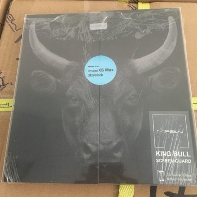Miếng dán màn hình cường lực Mipow Kingbull 3D dành cho iPhone XS Max - Hàng Nhập Khẩu