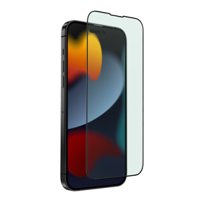 Miếng Dán Cường Lực cho iPhone 14 Pro Max Chống Ánh Sáng Xanh UNIQ OPTIX Anti-Blue Light - Hàng Chính Hãng