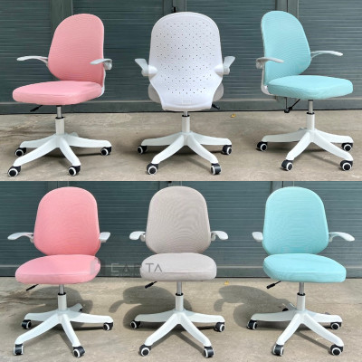 Ghế học sinh cấp 1 cấp 2 cấp 3 màu xanh CE1016-M Nội thất Capta Ghế học sinh học bài lưng nệm lưới khung nhựa PP có bánh xe tại HCM