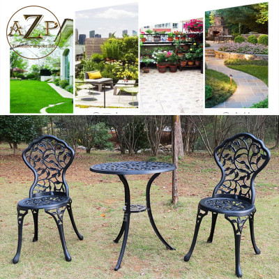 Bộ Bàn Ghế Sân Vườn - Ngoài Trời Outdoor - Ban Công (100% Nhôm Đúc) Hàng Nhập Khẩu 100%.