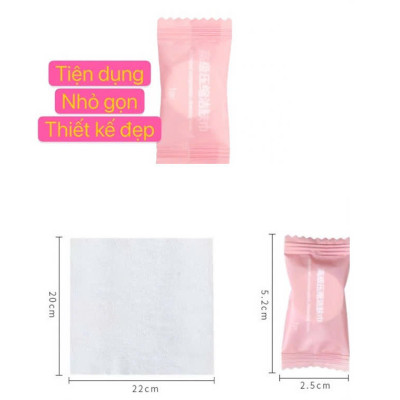 Combo 10 Khăn Giấy Nén Tiện Lợi Dạng Viên Kẹo Rất Tiện Khi Đi Du Lịch - HENRYSA