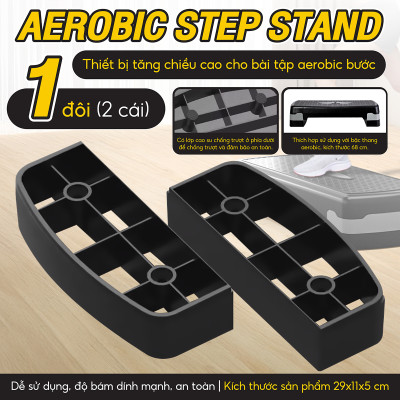 Bục tập Aerobic 68cm GREEN (67*30*27)