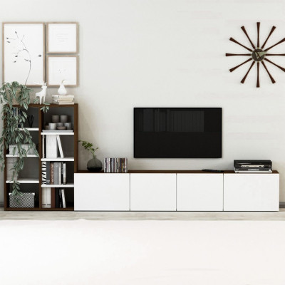 Kệ TV phòng ngủ hiện đại thiết kế đẹp SMLIFE Tweed