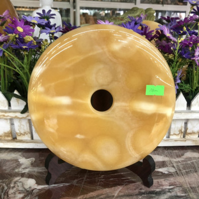 Đồng tiền, đồng điếu may mắn phong thủy chiêu nạp tài lộc đá ngọc hoàng long