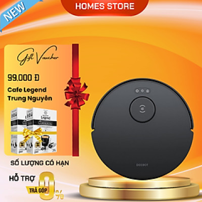 Robot Hút Bụi Lau Nhà Ecovacs Deebot N20 Pro Lực Hút 8.000 Pa - Hàng Chính Hãng