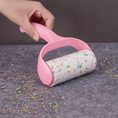 Cây lăn bụi quần áo đa năng .kèm 6 cuộn lăn bụi , làm sạch quần áo , bụi sàn nhà ,ga giường ,sofa tiện lợi ngăn nắp và gọn gàng