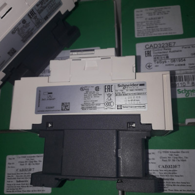 CAD323E7 - Contactor rơ le 3NO - 2NC 10A coil 48VAC CAD32E7 Schneider | Chính hãng |