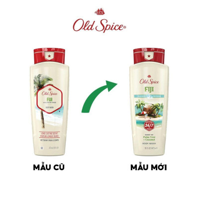 Sữa Tắm Old Spice Fiji 473ml