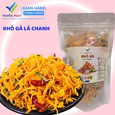 Combo Khô gà Lá Chanh Viettin Mart 500g + Khô Gà Bơ Tỏi Viettin Mart 500g