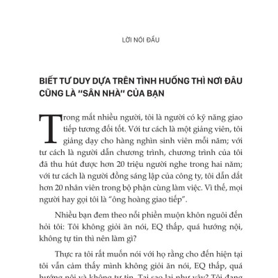 Giao Tiếp 360 Độ - Nghệ Thuật Ứng Biến Trong Mọi Tình Huống