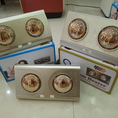 Đèn Sưởi Nhà Tắm ABG CH-C3D 3 Bóng Sưởi, Mỗi Bóng Công Suất 275W Phù Hợp Với Phòng Tắm Rộng Từ 4-6 Mét Vuông ( Giao Màu Ngẫu Nhiên ) - Hàng Chính Hãng