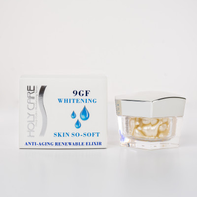 [Tặng kèm cuộn khăn tẩy trang]Viên nang tinh dầu 9GF  căng bóng, giảm nếp nhăn da 40 viên/hộp