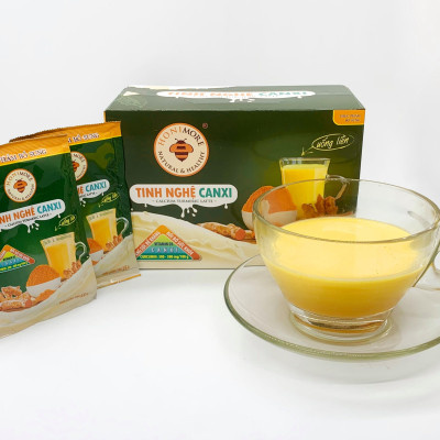 Combo 3 hộp Tinh nghệ Canxi Honimore 288g (18 gói)