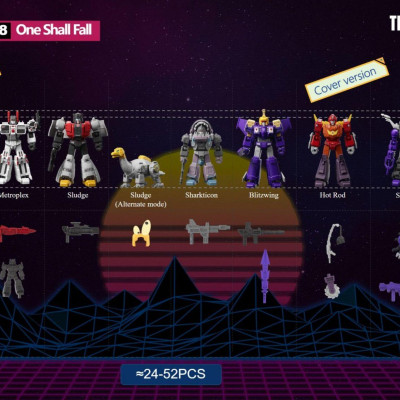 Đồ Chơi Lắp Ráp Mô Hình Transformers GV08 - One Shall Fall - Blokees ET39 (Mẫu Sản Phẩm Bên Trong Là Ngẫu Nhiên)