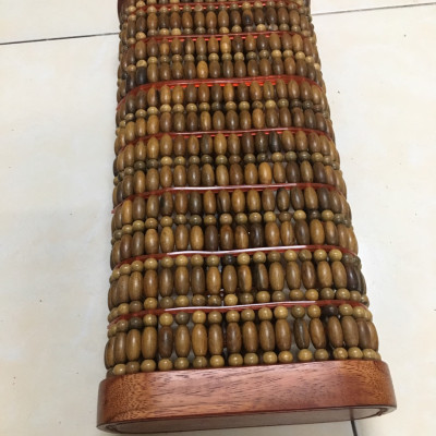 Gối hạt gỗ Bách Xanh cao cấp ( hình thật )