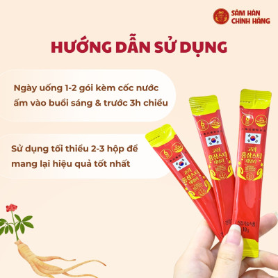 Hồng sâm Stick Daily Hàn Quốc