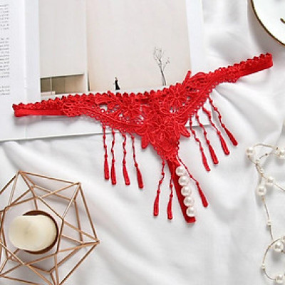 Quần lót tua rua chuỗi hạt gợi cảm