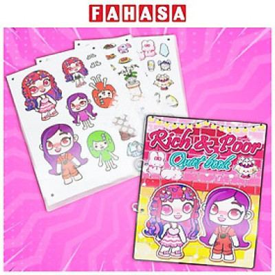 Đồ Chơi Bóc Dán - Rick & Poor 2 Quiet Book - Obia