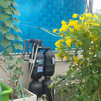 Máy lọc nước tổng cao cấp Kinetico 4060S dành cho biệt thự, lâu đài, Penthouse, nhà riêng  nhập khẩu nguyên chiếc từ Hoa Kỳ,  tự động sục rửa không dùng điện