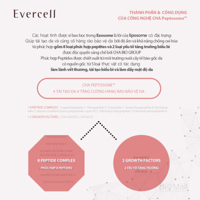 Ampoule đỏ thần kỳ Miễn dịch Phục hồi da bị Viêm mụn Nhạy cảm bị Kích ứng EVERCELL Magic Red Drop 30ml 