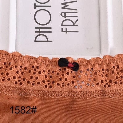 COMBO 5 QUẦN THUN LẠNH LƯNG CAO PHỐI REN CÓ NƠ 1582