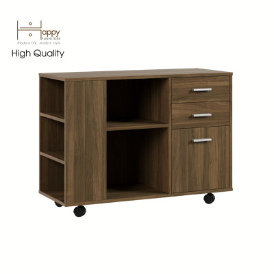 [Happy Home Furniture] COMFEE, Tủ đựng hồ sơ - kết hợp kệ sách ,  100cm x 40cm x 66cm ( DxRxC), THK_017