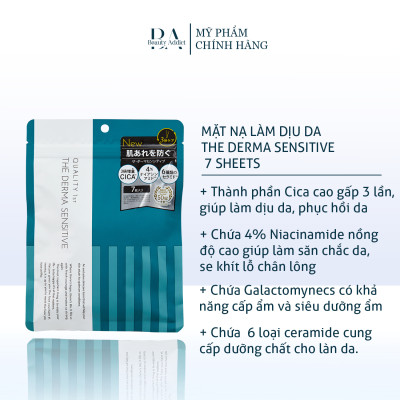 Mặt nạ làm dịu da The Derma Sensitive 7 Sheets