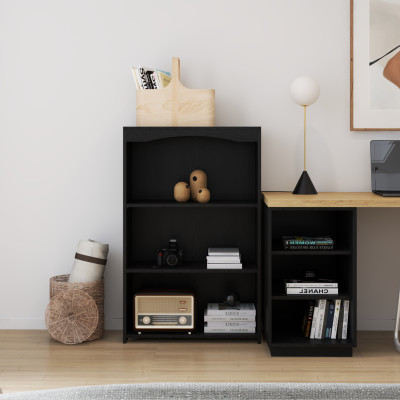 [Happy Home Furniture] CATY , Kệ sách 3 ngăn ,  70cm x 30cm x 110cm (DxRxC), KSA_028