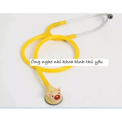 Ống nghe nhi khoa Spirit CK-F601PF 1 mặt với nhiều hình dáng con vật dễ thương - BH 12 tháng