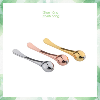 [Chọn màu] Cây massage mắt hợp kim tiện dụng, giảm thâm quầng, bọng mắt giúp mắt sáng tươi trẻ hơn, Màu Hồng